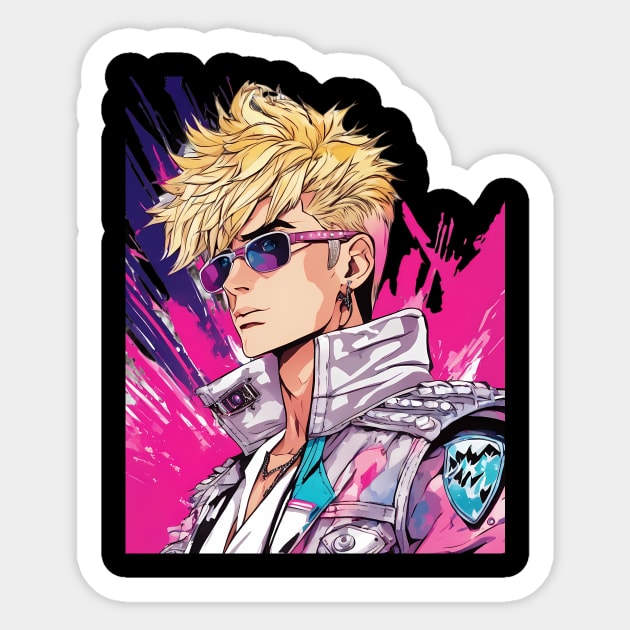 Handsome Boy Sticker by animegirlnft